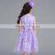 Children Elegant Party Dress Fancy Girls flower dress kids clothingl619