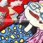 M1212 Runwaylover 2016 latest design fashion ladies sequin cartoon girl star pattern knitted sweater