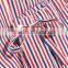 Custom 2017 striped cotton pajama set wholesale women nightwear sleepwear ladies nightwear pajama sets