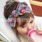 100% cotton fabric printed kids girl headband