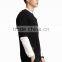 Men's unique fashion half sleeve black sweaters