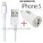 For iPhone 5 New 8 Pin Lightning USB Data Sync & Adapter Charger Cable