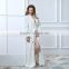 2017 new design long bathrobe sexy housewear for adult