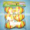New easter egg with stripe and flower pattern for decoration