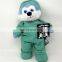 Stuffed Plush Doctor Teddy Bear With Stethoscope Custom Cute 25CM Soft Doctor Toy Plush Bear