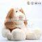 plush brown dog with dog collar soft stuffed puppy doll cartoon animal toy