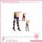 Carnival party Fashion Striped Long Knee Thigh Stockings High Stockings Wholesale Girls Cotton Thigh Stockings