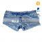 Sexy Ripped Women Wholesale Color Denim Shorts