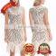 BestDance Ladies 1920s 20s Party Dress Flapper Costume Charleston Gatsby Party Outfit Fancy Dress Halloween Costume Dress