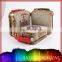 Sandwich shaped tin lunch box
