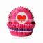 Colorful printing cupcakes cases paper backing cups