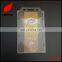 Factory custom vertical PVC rigid ID badge holder