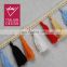 Wholesale Custom handmake multico design cotton tassel fringe trim tape