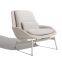 Modern classic outdoor armchair living room fabric lounge chair