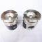 Standard size black 6BT 3926631 engine piston