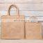 wholesale waterproof colorful jute bag with zipper ,jute gift bag,low cost jute bag