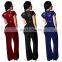 Wholesales Customized Women Long Jumpsuit Ladies Backless Playsuit Women Clothing