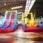 Mobile airship circle inflatable boom camp construction big obstacle course for Kids