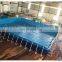 commercial used steel metal frame pools, swimming pool, frame pool for sale