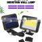Waterproof LED Solar Panel Power PIR Motion Sensor Solar Garden Wall Lights Outdoor
