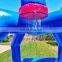Inflatable Water Splasher Game Home Backyard Kids Water Pool With Splasher