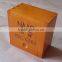 Finished sliding lid pine wooden essential oil boxes,small wood box for essential oil