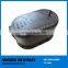 L530 plastic PP water meter box without bottom cover for irrigation