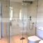 Bathroom tempered Shower Door 8mm 10mm 12mm Clear Toughened Tempered Shower Cabinet Screen Glass Partition