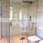 Bathroom tempered Shower Door 8mm 10mm 12mm Clear Toughened Tempered Shower Cabinet Screen Glass Partition