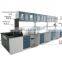 Biology laboratory island work bench /island bench/working table