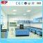 All steel school computer lab furniture modern style laboratory work table with reagent shelf