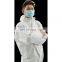 Breathable Protective Coverall Unisex Disposable Non-woven Security Protective Isolation Garments Zipper