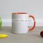 11OZ 300ML ceramic stoneware mug for sublimation ,promotional mug