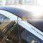 Chrome door visor side window deflector shade sun rain shield silver strips guard for Hyundai GENESIS