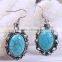 wholesale fashion vintage resin acrylic kallatie ellipse chinese george michael cross earring/custom printed earring cards