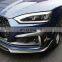 Facelift S5 Угловой обвес переднего диффузора из углепластика для Audi S5 B9 A5 SLINE 2017 2018 2019