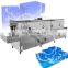 Industrial Automatic Water Jet Plastic Basket /Crates Washing and Drying Machine For Sales