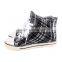 Wholesale girls lace up rain boots flat ankle rain boots