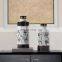 Modern Black And White Creative Horse Pattern Porcelain Ceramic Vase Luxury For Home Decoration
