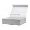 Luxury stock ready fancy white a3 shallow size cardboard foldable gift box packaging