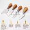 Bamboo Cheese Board Set Cheese Plate Board with Cutlery Set Wood Serving Tray and Charcuterie Platter