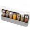 Hanging Type Kitchen Plastic Spice Jar Rack Set Organizer Glass Seasoning Bottle