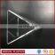 triangular leaflet holder acrylic tabletop menu display