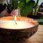 Eco Friendly Natural Coconut Shell Candle Holder/ High Quality Coconut Shell Bowl For Candle From Vietnam/ Coconut Soy Candle