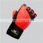 Custom Design Logo Gym Fitness Weight Lifting Bodybuilding Leather Gloves With Wrist Wraps Support