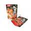 Food grade  plastic laminated stand up pouch bags Food/Pork/Chicken stand up zipper packaging bags  for instant food