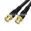 Black CCTV Video Connection Golden Plated BNC CABLE  HD Camera Cable 75 Ohm SDI  BNC Cable