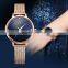 SHENGKE  Charm Maiden Handwatch Starry Sky Wrist Watch Quartz Watches  for Girlfriend's Gift K0063L