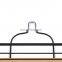 Simple Bathroom Hanging Shower Head Caddy Organizer Triple Tier Silver bamboo Storage Rack Without Drilling Iron With Hooks