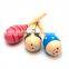Fashion New Practical Hot Wooden Maraca Wood Rattles Kid Musical Party Favor Child Baby Shaker Toy